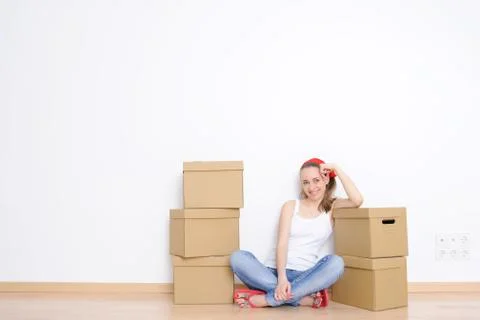 Moving day Stock Photos