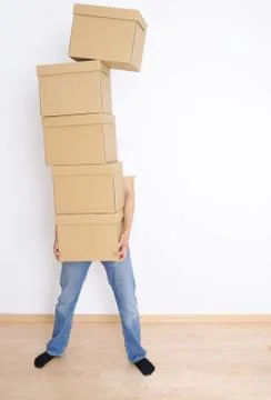 Moving day Stock Photos