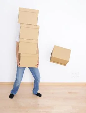 Moving day Stock Photos