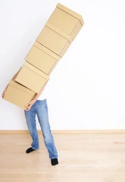 Moving day Stock Photos