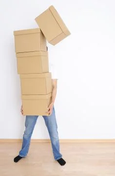 Moving day Stock Photos