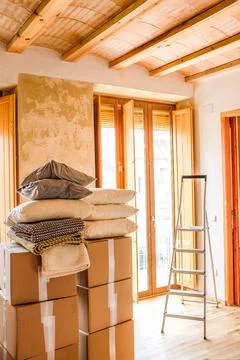 Moving day Stock Photos