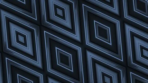 Moving diamond pattern with hypnotic effect. Motion. Elegant hypnotic pattern Stock Illustration