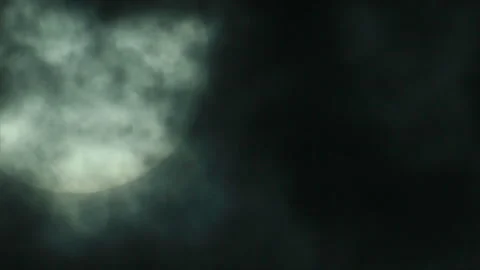 Moving down disk of sun in clouds 스톡 동영상 155519032