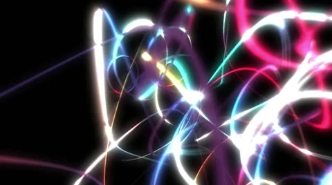 Moving elastic black Stock Footage 68695922