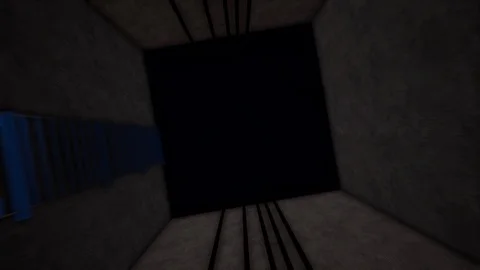 Moving up the elevator shaft Stock-Footage 112435006