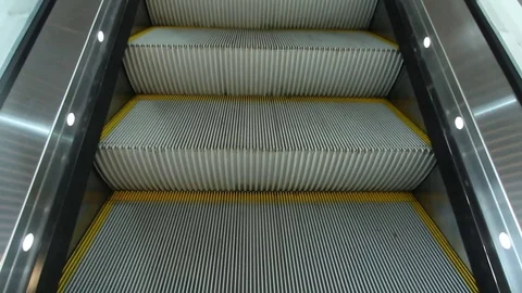 Moving escalator up Stock-Footage 72474037