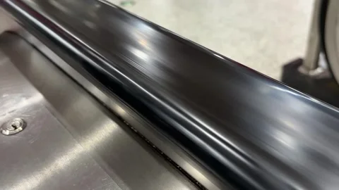 Moving Escalator Handrail Close-Up Vídeos de archivo 331642815