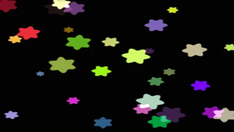 Moving Floral Pattern of Flowers Flowing Across Frame Vidéo 143907704