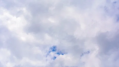 Moving Fluffy clouds - HD Time Lapse Video Stock Footage 121187028