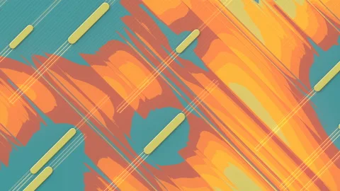 Moving forward in spite of various difficulties concept 3d render loop animation Stock Footage 137504345