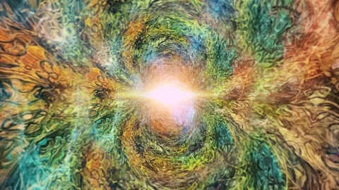 Moving fractal. Digital abstract composition Stock Footage 240641105