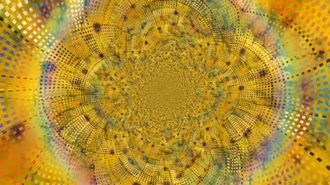 Moving fractal Stock Footage 120146810