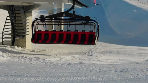 Moving funicular cabins Stock Footage 301818982