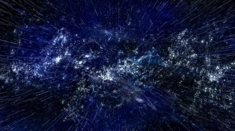 Moving galaxy HD Vídeo Stock 357023