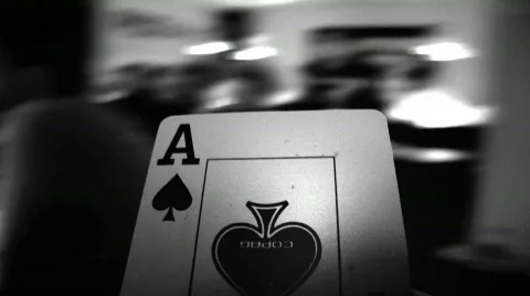 Moving game card Video stock 523926