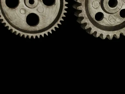 Moving gears Particles 库存影片 22172121