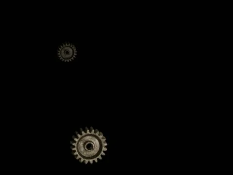 Moving gears Particles 库存影片 22172174