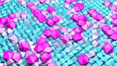 Moving Geometric background Video stock 121126580