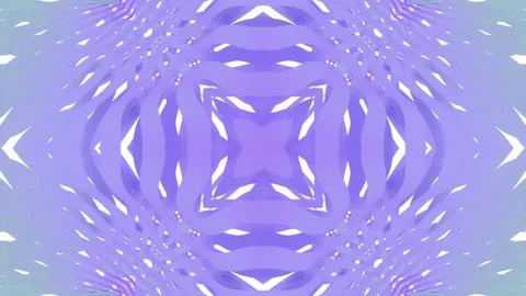 Moving geometric pattern with kaleidoscopic lines. Design. Geometric pattern 库存插图