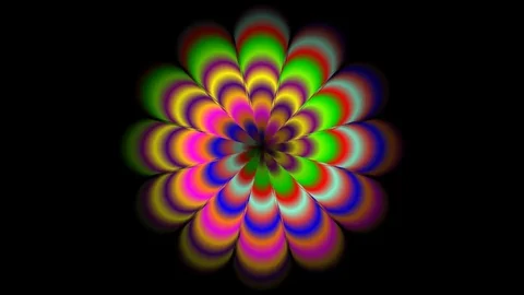 Moving geometric shapes-4-76 Stock Footage