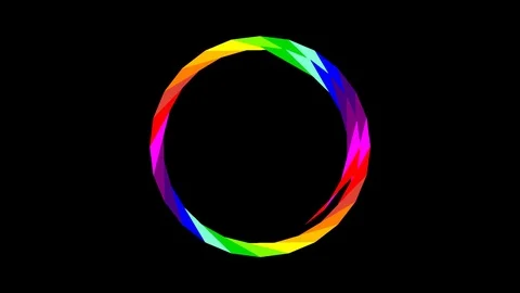 Moving geometric shapes-CR2-22p Stock Footage