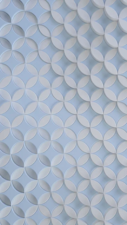 Moving Geometric Surface Loop Stock Footage 304983173