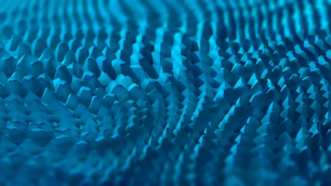 Moving geometric wave colorful background Stock Footage 246603453