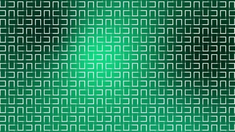 Moving geometrical shapes square pattern over turquoise background Video stock 272509443
