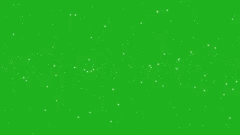 Moving glitter particles motion graphics with green screen background Stock Footage 219018083