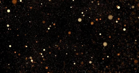 Moving glittering particle on bokeh background Stock Footage 76149853