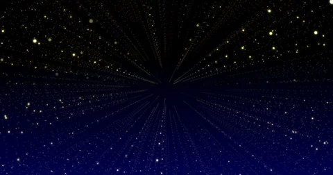 Moving glittering particle on bokeh background Stock Footage 76150258