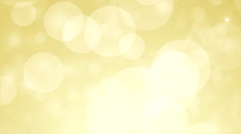 Moving gloss particles on yellow backgro... | Stock Video | Pond5