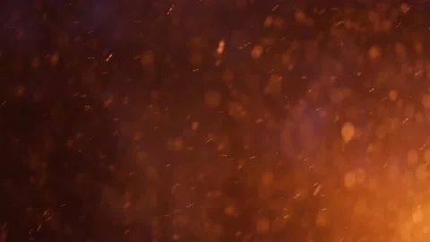 Moving golden glitter lights, magic bokeh Christmas background. Stock Footage 153991316