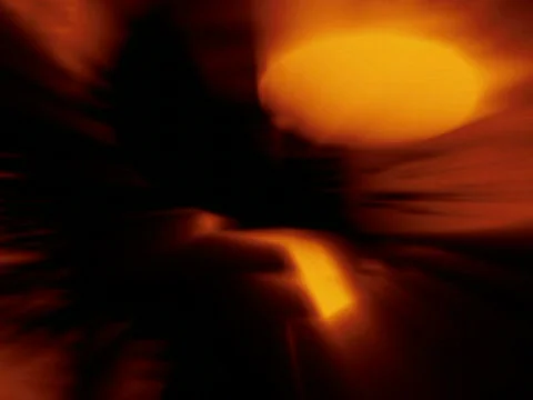 Moving golden light loop Stock Footage 450484