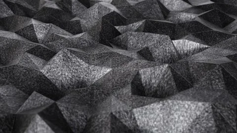 Moving granite or stone polygonal pattern rendered in UHD 스톡 동영상 266240722