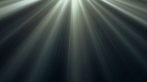 Moving green heaven light rays from above soft optical lens flares shiny Stock Footage 89165766
