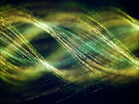 Moving Green Lines Stock Footage 73619128