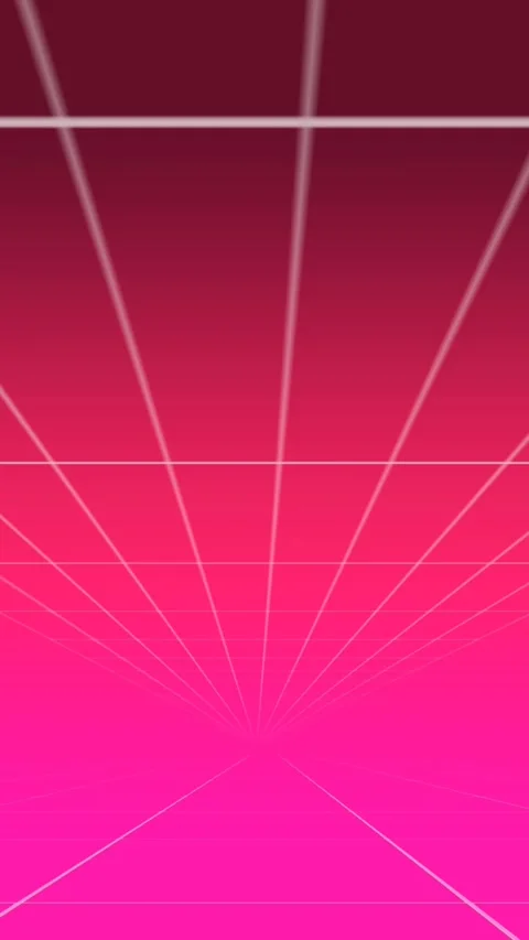 Moving grid lines on pink background 4k Stock Footage 324023502