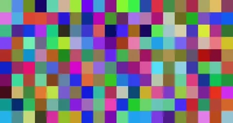 Moving Grid Of Rectangular Color Patterns Stock Footage 317007789