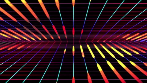 Moving Grids Stock Footage 218029578