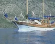 Moving gulet SD Footage