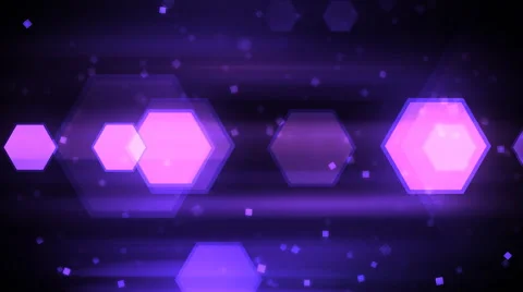 Moving Hexagon Shapes Stock Footage 40893650