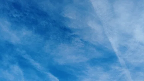 Moving High Clouds Background 库存影片 125906154