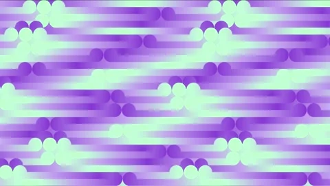 Moving horizontal geometric shapes 3d rendering loop animation 4K Stock-Footage 276357339