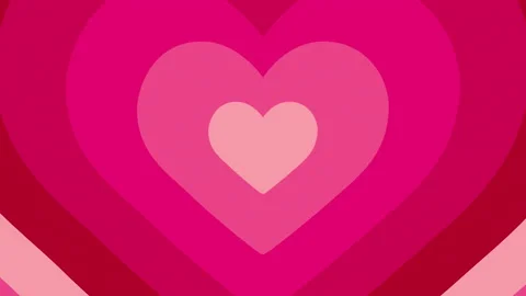 Moving hypnotic heart. Stock Footage 170612557