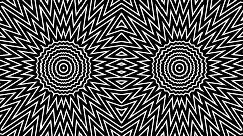 Moving hypnotic illusion Stock Footage 176977362