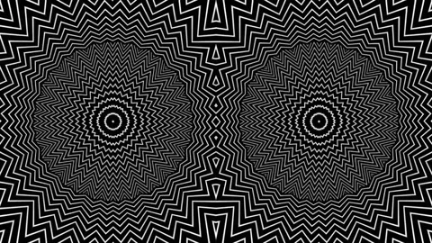 Moving hypnotic illusion Stock Footage 177086274