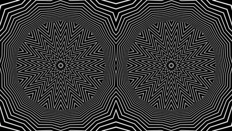 Moving hypnotic illusion Stock Footage 177086306