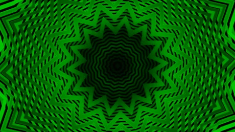 Moving hypnotic pattern of triangular lines. Design. Hypnotic pattern of zigzag Stock Footage 250856079